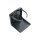 Klappbecherhalter schwarz verstellbar aus Kunststoff, schwarz