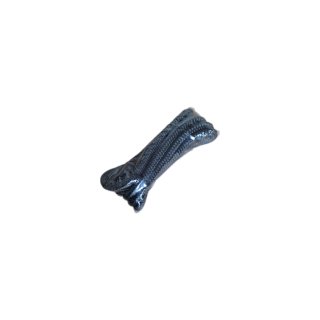 Fenderleine mit Auge schwarz Ø 8 mm x 1,5 m